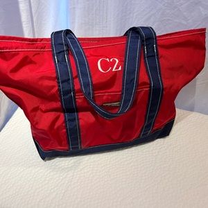 LL Bean Tote Bag with C2 Initial